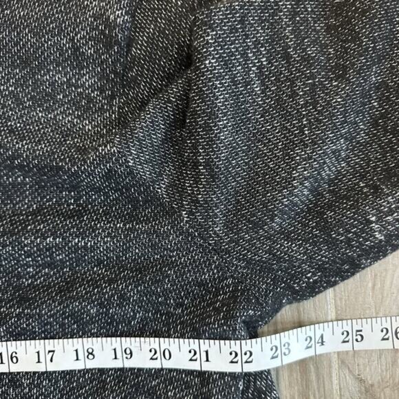 Eileen Fisher Sweater XL Organic Linen Cotton Lagenlook Gray Box Tunic Oversized - Picture 6 of 7